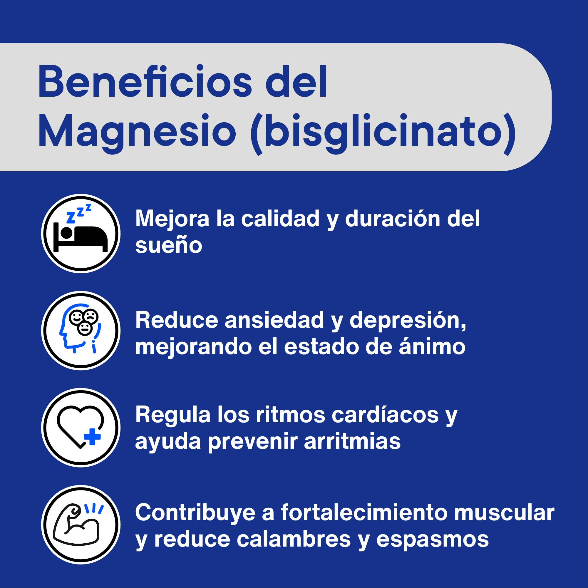 bisglicinato de magnesio para que sirve