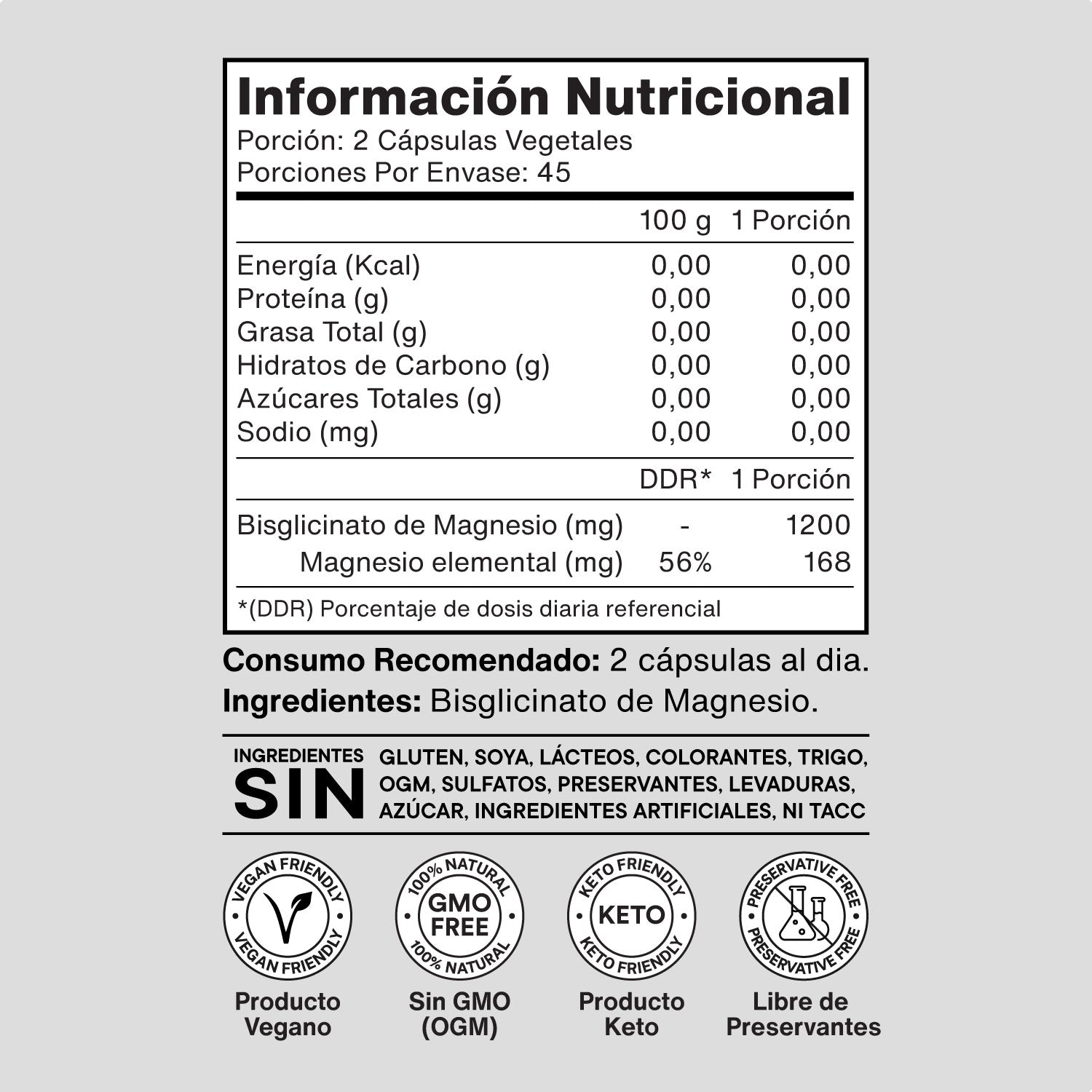 Magnesio-bisglicinato-informacion-nutricional